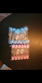 Traktatie in de vorm van ijsje 10x6 cm blauw/roze, Ophalen of Verzenden, Nieuw, Feestartikel, Verjaardag