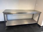Horeca rvs werktafel werbank aanrecht, Huis en Inrichting, Keuken | Keukenelementen, Ophalen of Verzenden, 50 tot 75 cm, Minder dan 100 cm