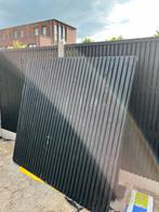 Rhombus schutting paneel zwart hout, Tuin en Terras, Schuttingen, Ophalen, Nieuw, Minder dan 3 meter