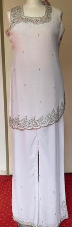 Witte Broekpak, Maat 38/40 (M), Overige typen, Wit, Nieuw