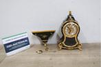 Vintage Goud/Zwart Opwindklokje van Zenith, Antiek en Kunst, Antiek | Klokken, Ophalen of Verzenden