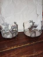 Kaarsenstandaard Set - Metaal - 2 Stuks, Diversen, Ophalen of Verzenden