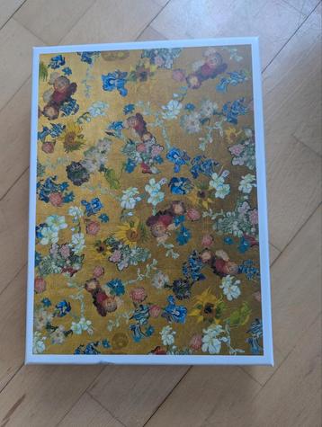 Leg puzzel 1000 stukjes, Flower pattern Van Gogh beschikbaar voor biedingen