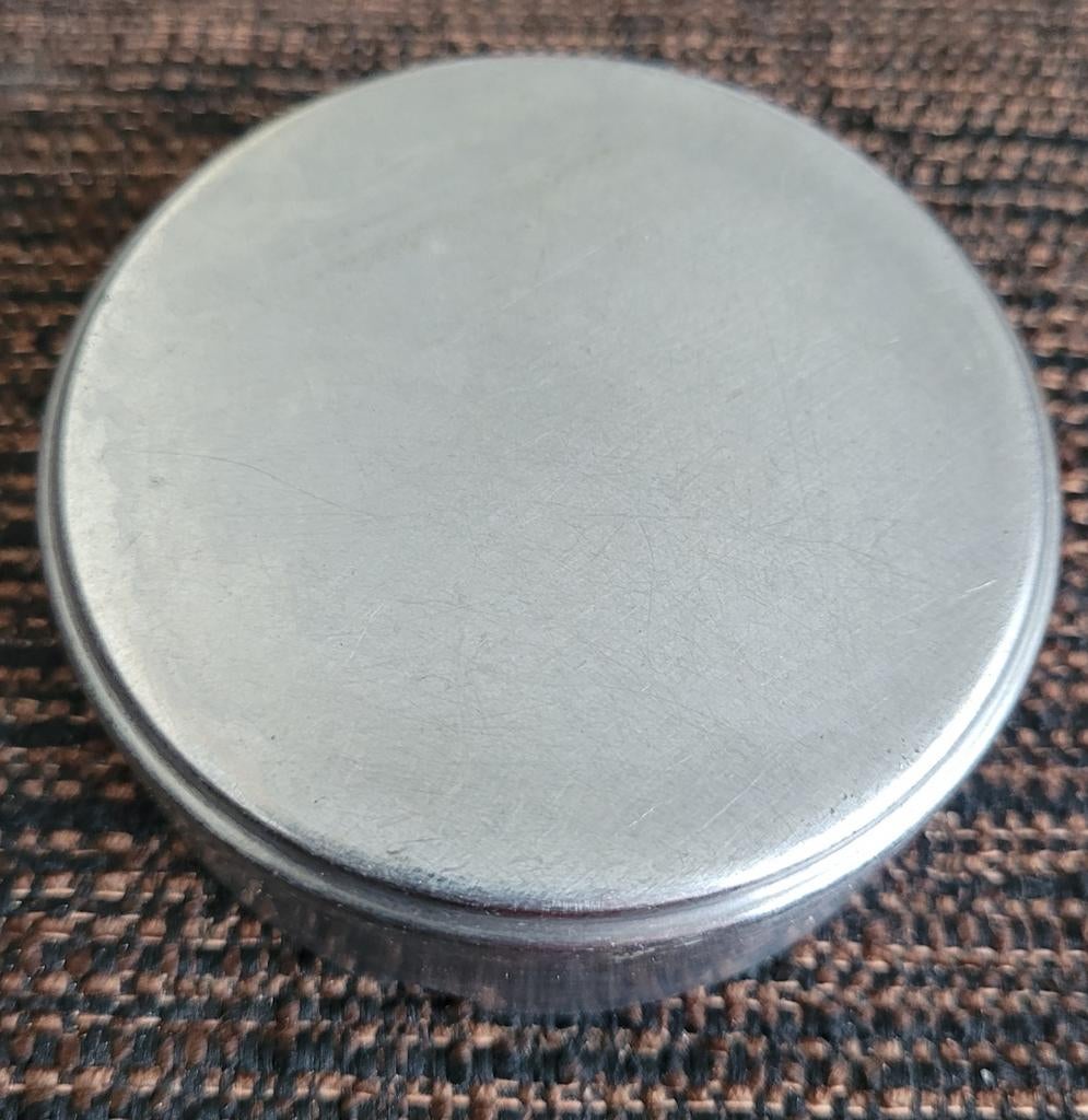 Asbak metaal design asbak ashtray, Ophalen of Verzenden