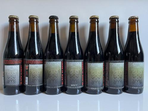 Struise Brouwers – Black Albert set van 7 flessen vanaf 2015, Verzamelen, Biermerken, Nieuw, Flesje(s), Overige merken, Ophalen