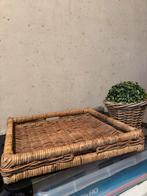 Riviera Maison rieten dienbladen/0nderborden, Ophalen of Verzenden, Zo goed als nieuw, Glas of Kopje