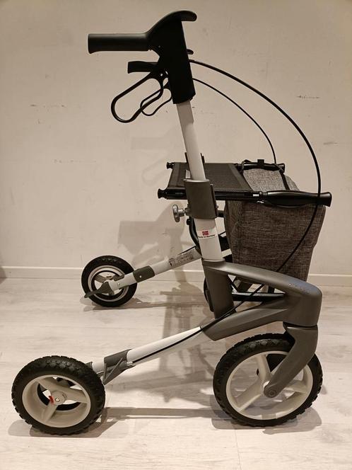 Topro Olympos ATR Slim M rollator + Garantie + Servicebeurt., Diversen, Rollators, Zo goed als nieuw, Lichtgewicht, Opvouwbaar