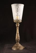 Bronzen Art Deco tafellamp, Ophalen