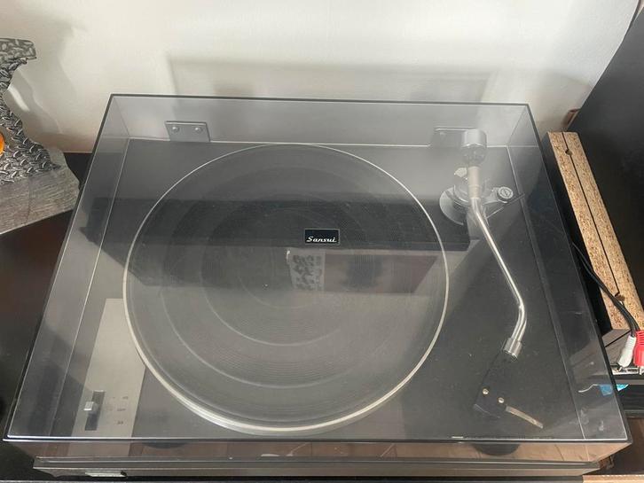 Sansui SR-222 MKII, Audio, Tv en Foto, Platenspelers, Gebruikt, Platenspeler, Overige merken, Pitch-regelaar, Ophalen of Verzenden