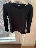 Zwart Shirt Lange Mouwen Maat 110/116, Ophalen of Verzenden, Gebruikt, Jongen of Meisje, Shirt of Longsleeve