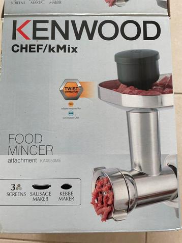 Kenwood Vleesmolen KAX950ME OPZETSTUK beschikbaar voor biedingen