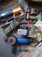 Partij Machine Gereedschap - Schuurmachines, Slijptol, Schro, Ophalen, Gebruikt