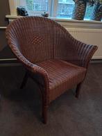 Rotan stoel in goede staat, Bruin, Riet of Rotan, Ophalen of Verzenden, Zo goed als nieuw