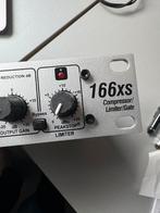 DBX 166XS Compressor/Limiter/Gate - Nieuwstaat!, Ophalen of Verzenden, Nieuw, Compressor
