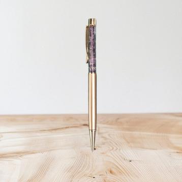 ️ Edelsteenpen Amethist  beschikbaar voor biedingen