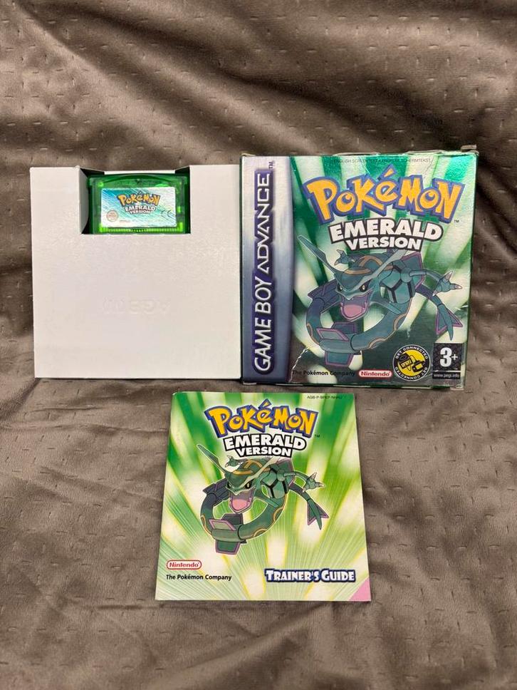 Pokemon Emerald Game Boy Advance, Spelcomputers en Games, Games | Nintendo Game Boy, Zo goed als nieuw, Avontuur en Actie, 1 speler