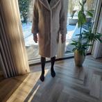 Beige Teddy Coat - Maat M, Maat 38/40 (M), Beige, Ophalen of Verzenden, Onbekend