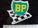 sticker BP logo racing racevlag vlag geblokt blokken gp, Verzenden, Zo goed als nieuw, Bedrijf of Vereniging
