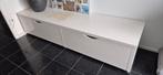 Wit gelakt dressoir/tv meubel, Ophalen, Gebruikt, 50 tot 100 cm, Minder dan 100 cm