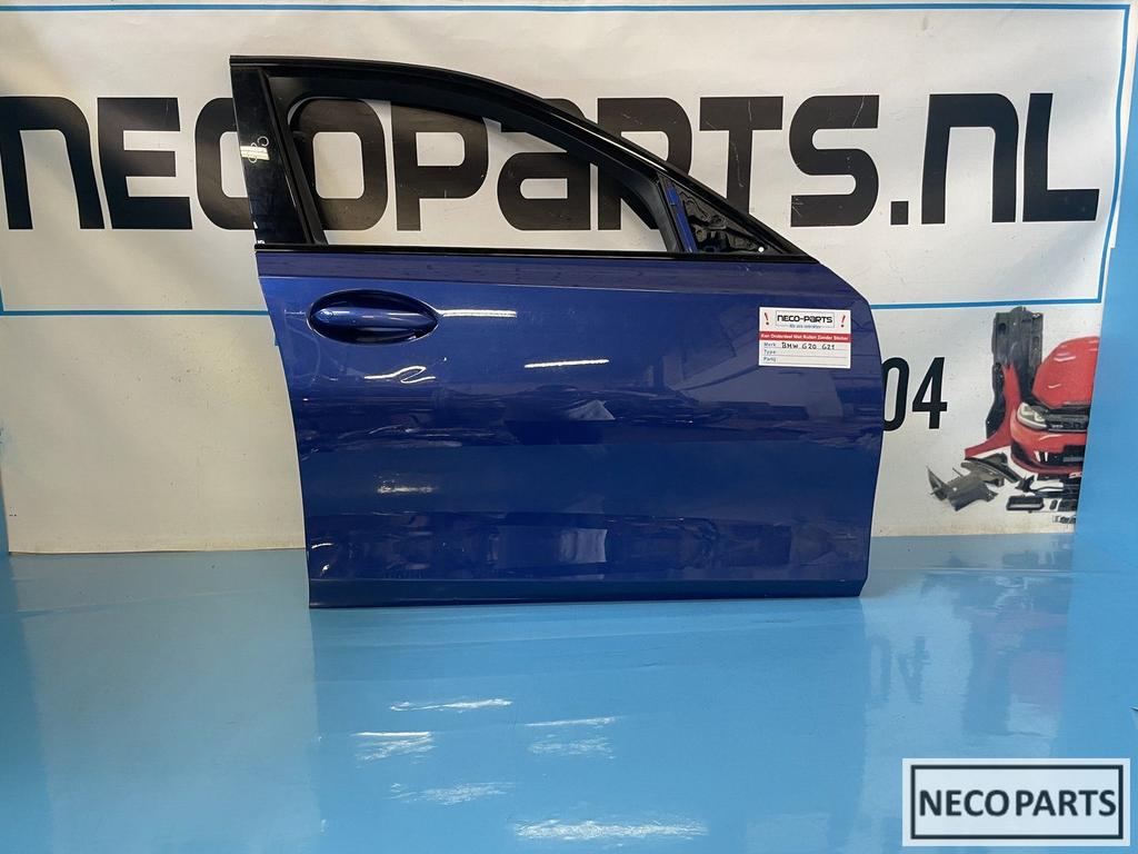 BMW 3 SERIE G20 G21 PORTIER DEUR ORIGINEEL ALLES LEVERBAAR!!, Ophalen of Verzenden, Gebruikt, BMW, Spatbord