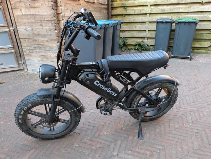 Fatbike cross boss v20 pro, Fietsen en Brommers, Elektrische fietsen, Gebruikt, Overige merken, 59 cm of meer, 50 km per accu of meer