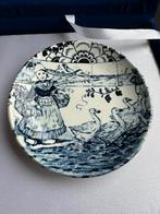 Boch Belgium. Delfts. Small Desert Plates, Antiek en Kunst, Ophalen of Verzenden