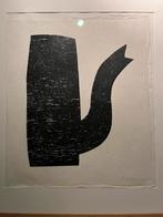 Klaas Gubbels houtsnede kan 2019 (zonder lijst!), Antiek en Kunst, Kunst | Etsen en Gravures, Ophalen of Verzenden