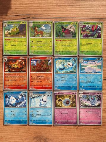 Pokémon diverse Reverse Holo's uit de set White Flare  beschikbaar voor biedingen