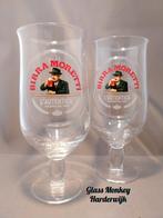 Birra moretti bierglazen. 25Cl, Ophalen of Verzenden, Zo goed als nieuw, Glas of Glazen, Overige merken
