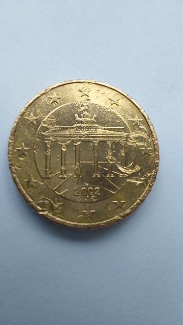Zeer zeldzame  Duitse 10€ cent 2002 (j) meerdere drukfouten beschikbaar voor biedingen