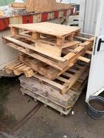 Houten Pallets - Stapel van Gebruikte Pallets, Tuin en Terras, Haardhout, Minder dan 3 m³, Ophalen