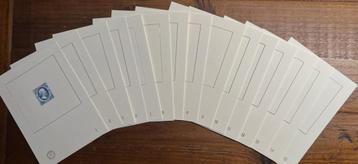 Blauwdrukken NVPH 1 t/m 23 (complete NVPH-set) beschikbaar voor biedingen