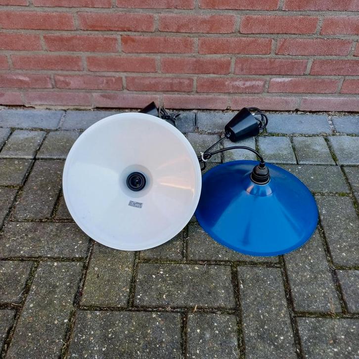 2 x vintage ikea lampen hanglampen, Huis en Inrichting, Lampen | Hanglampen, Gebruikt, Minder dan 50 cm, Ophalen