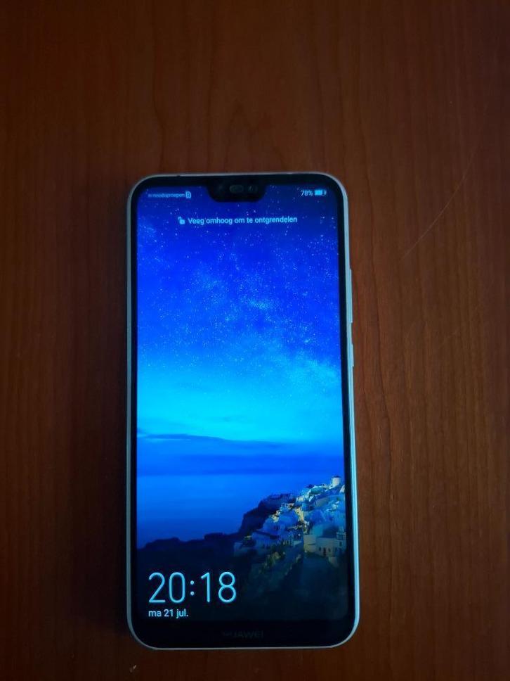 Huawei P20 Lite Gold, Telecommunicatie, Mobiele telefoons | Huawei, Zo goed als nieuw, Zonder abonnement, Zonder simlock, 10 megapixel of meer
