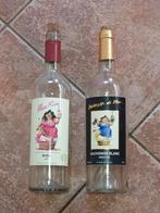 2 gezellige lege wijn flessen met kurk. Dikke dames, Ophalen of Verzenden, Overige gebieden, Overige typen