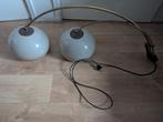 Lamp Dijkstra Vintage Booglamp Jaren 70 Wandlamp Mushroom, Ophalen of Verzenden, Zo goed als nieuw, Rond, 50 cm of meer