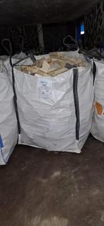 Grote bigbags met droge haardhoutmix 65 euro, 6 m³ of meer, Ophalen, Overige houtsoorten, Blokken
