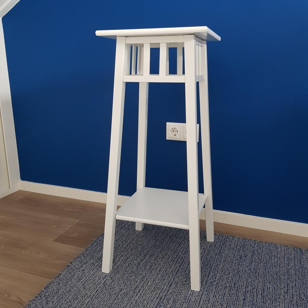 Plantenstandaard Ikea wit, Huis en Inrichting, Overige materialen, Wit, Ophalen of Verzenden, Zo goed als nieuw