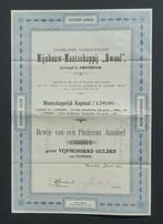 Mijnbouw Maatschappij Bwool (Celebes / Ned.Indie) - 1898, Postzegels en Munten, Aandelen en Waardepapieren, Aandeel, Voor 1920