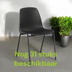 Zwarte kantinestoelen stapelstoelen kuipstoelen kunststof, Huis en Inrichting, Stoelen, Ophalen, Kunststof, Zwart, Nieuw