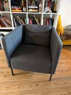 IKEA Ekerö fauteuil - Donkergrijs, Ophalen, 75 tot 100 cm, Zo goed als nieuw, Stof