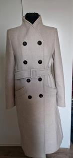 Mango zara hm winterjas mantel creme zand beige, Ophalen of Verzenden, Zo goed als nieuw, Maat 34 (XS) of kleiner, Beige