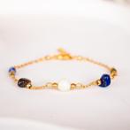 Armband edelsteen sterrenbeeld Maagd, Sieraden, Tassen en Uiterlijk, Armbanden, Blauw, Nieuw, Ophalen of Verzenden, Met edelsteen
