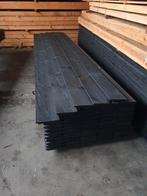 Te koop zweeds rabat planken gitzwart potdeksel plank €3,59, Ophalen of Verzenden, Nieuw, 250 cm of meer, Planken