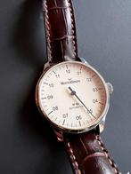 Meistersinger No.3 (2013) - Zo goed als nieuw!, Sieraden, Tassen en Uiterlijk, Horloges | Heren, Overige merken, Leer, Staal, Polshorloge