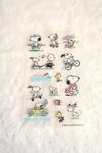 Snoopy Peanuts Comics Zomer transparant stickervel, Verzamelen, Verzenden, Snoopy, Nieuw, Plaatje, Poster of Sticker