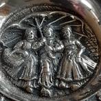 Asbak Asbakje GERO 90 Verzilverd Djokja Hollands Tafereel, Verzenden