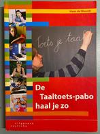 De taaltoets-pabo haal je zo, Zo goed als nieuw, HBO, Ophalen of Verzenden, Alpha