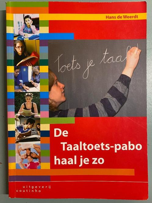 De taaltoets-pabo haal je zo, Boeken, Studieboeken en Cursussen, Zo goed als nieuw, HBO, Alpha, Ophalen of Verzenden