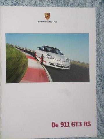 Porsche 911 996 GT3 RS 2003 Brochure beschikbaar voor biedingen